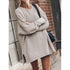 'Cassia' Oversized Knit Sweater - Celes Fashion